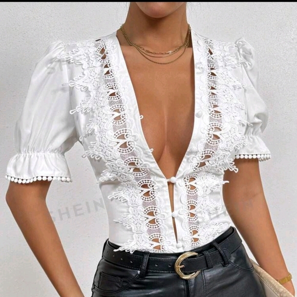 Lace Top - Picture 1 of 4